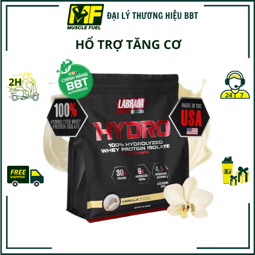 HYDRO WHEY – 100% Hydrolyzed Isolate Hổ trợ tăng cơ, 47 liều dùng.