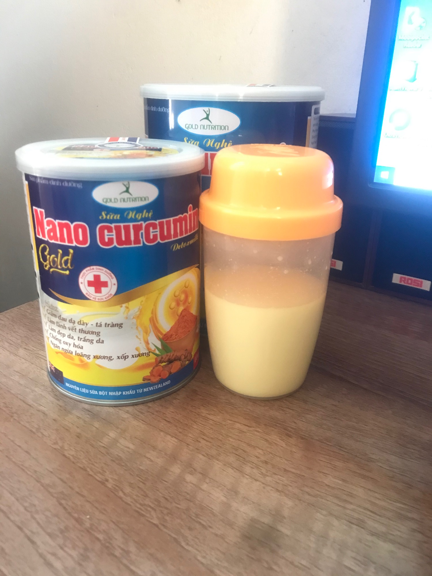 Sữa nghệ nano curcumin gold 400g