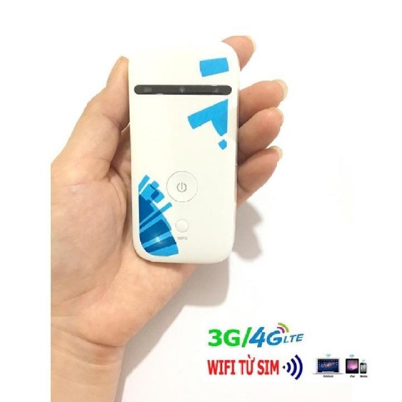 Bộ phát wifi 4G di động ZTE MF65 đa mạng - Cục phát wifi từ sim 3G/4G MF65 chuẩn Tốc độ cao
