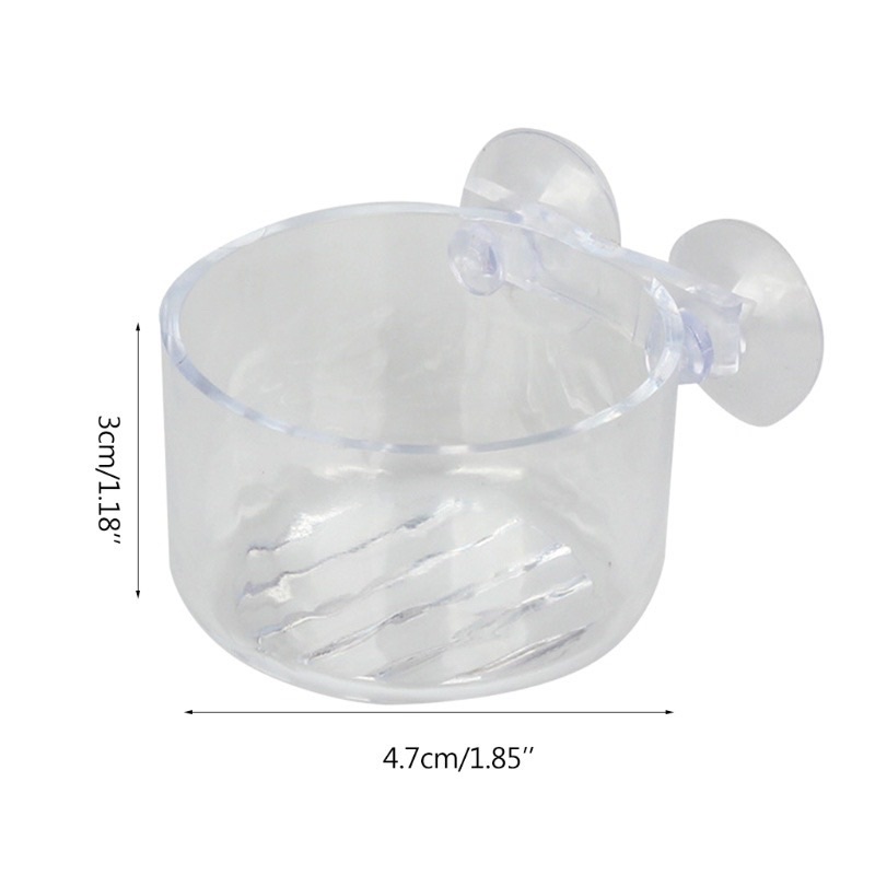 Cốc đựng trùng chỉ Arcrylic - thức ăn cho cá - rổ trùng chỉ