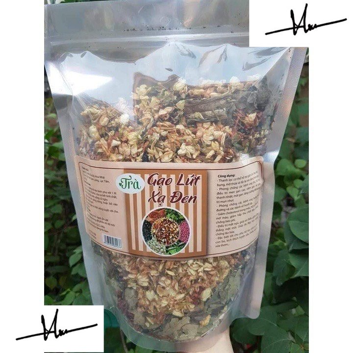 Combo 2kg trà gạo lứt xạ đen giữ dáng, giảm căng thẳng, mệt mỏi