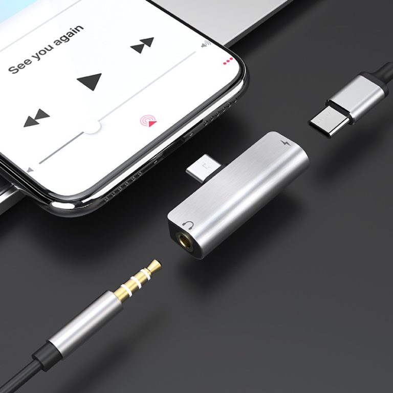 💦 Jack chuyển đổi Type C sang jack 3.5 Hoco LS26 chính hãng