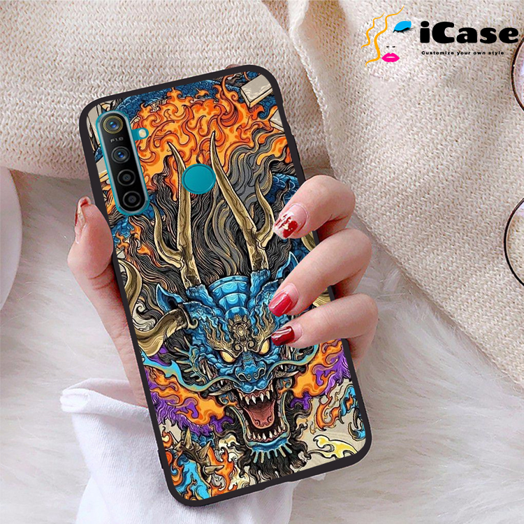 Ốp lưng Realme 5 viền dẻo TPU BST Rong
