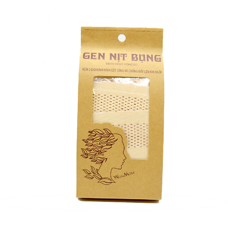 Gen Nịt Bụng Định Hình Cột Sống Lưng Và Hỗ Trợ Giảm Mỡ Bụng Sau Sinh Freesize Wonmom - Giảm Eo Sau Sinh An Toàn giá rẻ