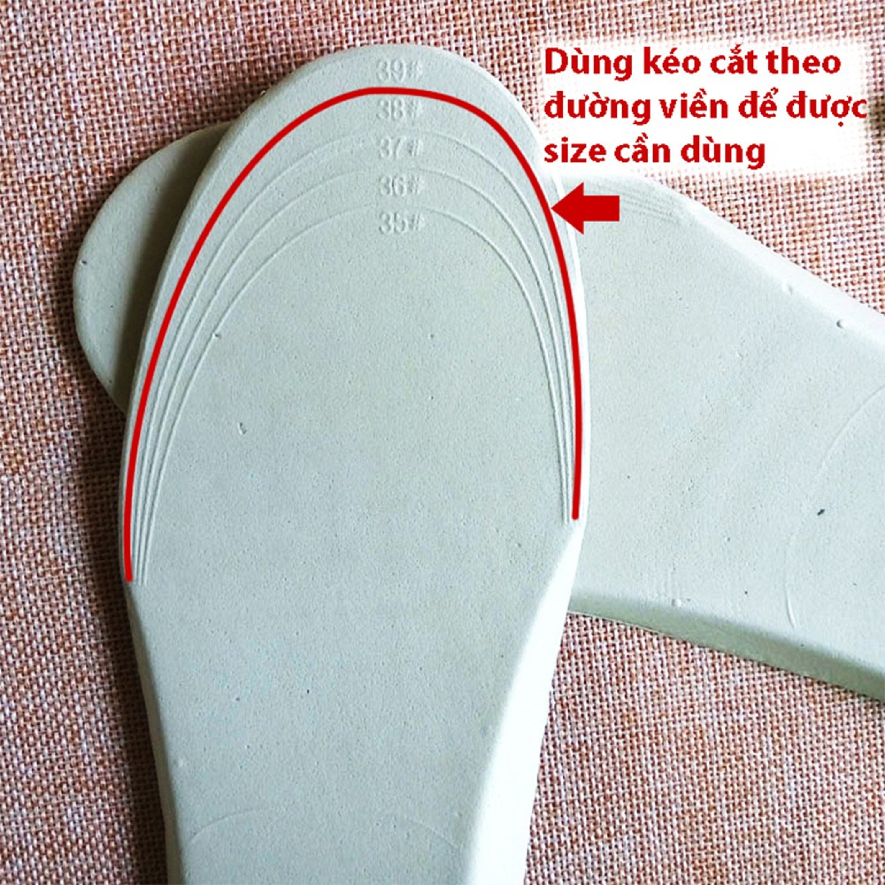 [HCM]Combo 3 cặp lót giày nữ cực êm chân (size nữ 35 đến 39 hoặc size nam 39 đến 43) - PK06