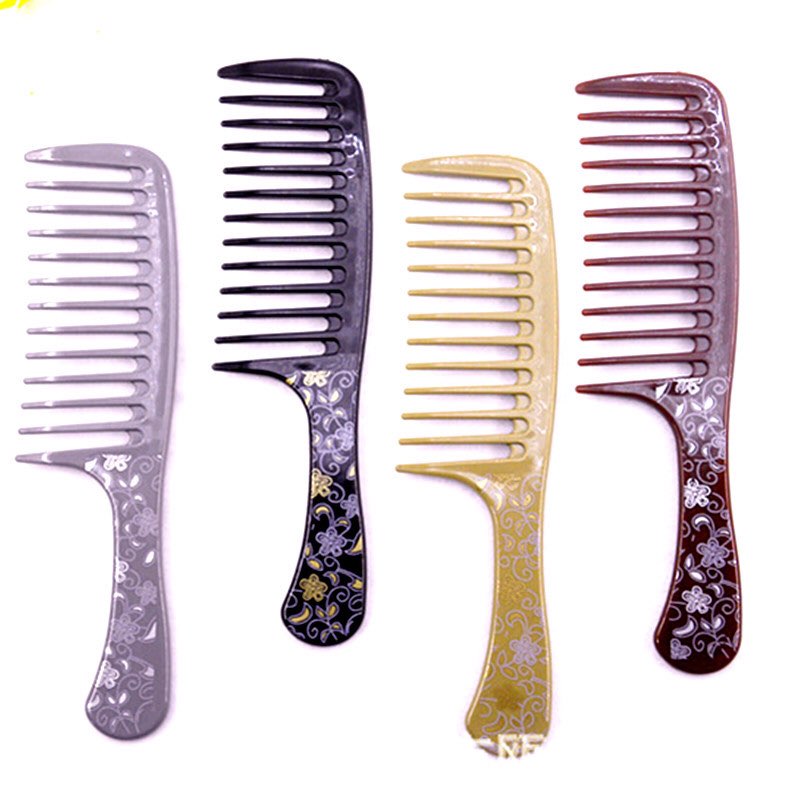 Lược Chải Tóc Siêu Dễ Thương Phong Cách Hàn Quốc Hair Comb Round-Toothes Professional No Broken Hair Brush Comb For Straght Hair Lady Woman Hair Styling Tools