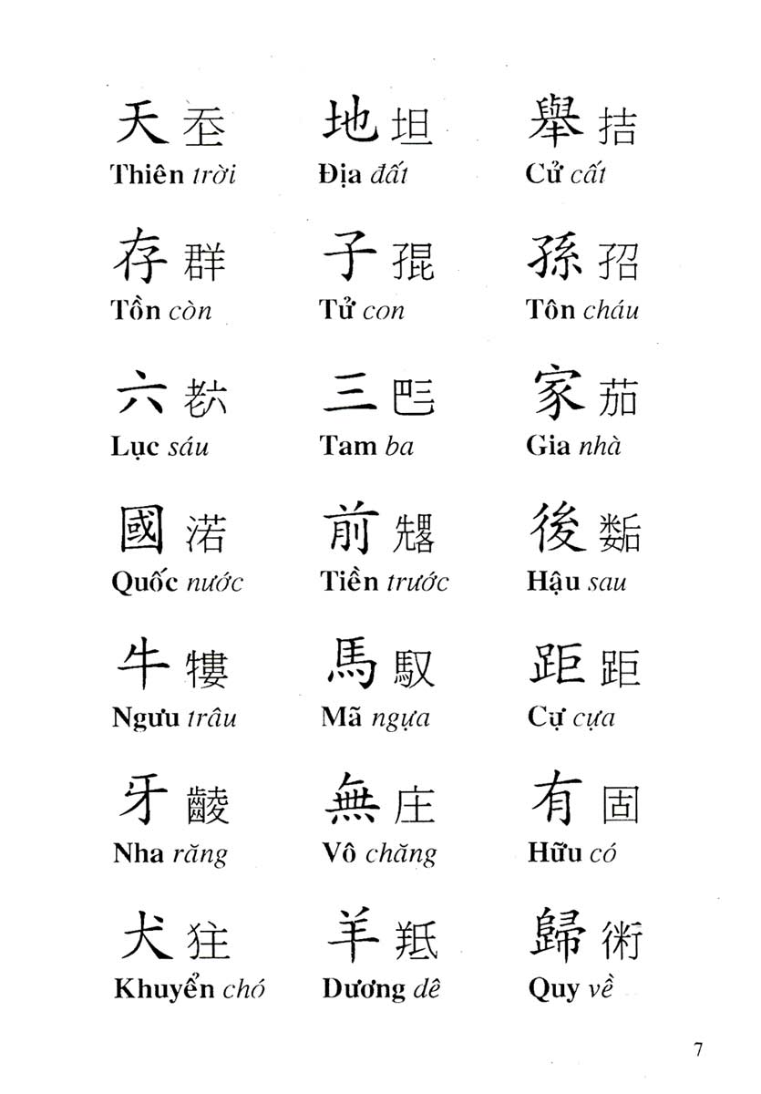 Tam Thiên Tự - Đoàn Trung Còn (Trình bày Việt - Hán - Nôm)