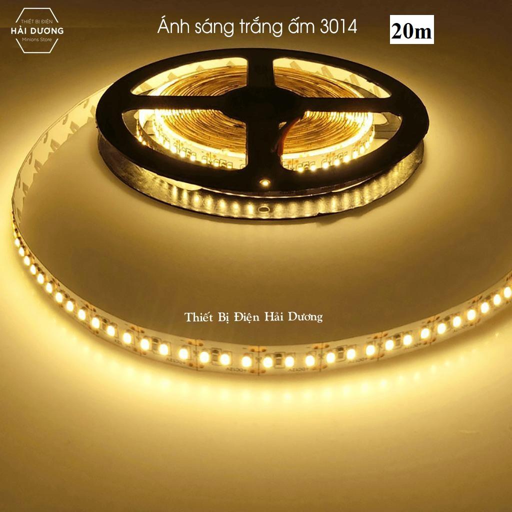 Đèn led dây việt hàn 1 hàng vh-3014 120 mắt led ánh sáng trắng / vàng loại 10m -20m - siêu sáng - siêu tiết kiệm điện
