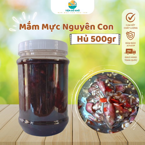 Hủ 500gram Mắm Mực Đặc Sản Phú Yên
