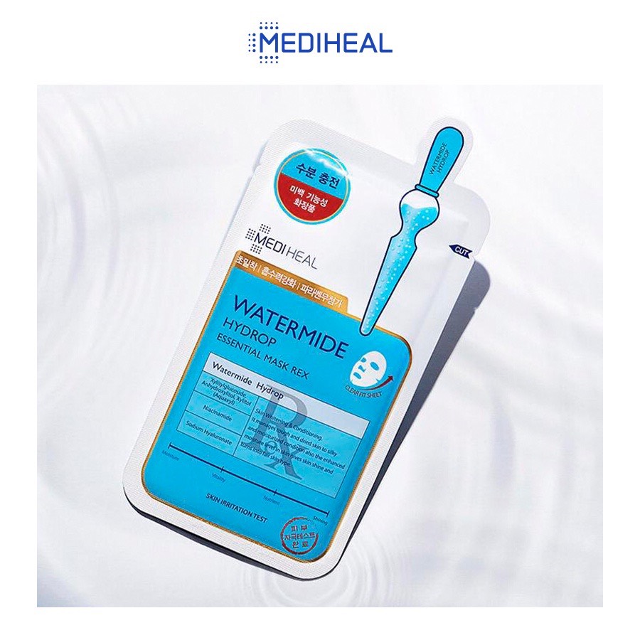 Mặt Nạ Cấp Ẩm Sâu MEDIHEAL Watermide Hydrop Essential Mask REX 24 ml