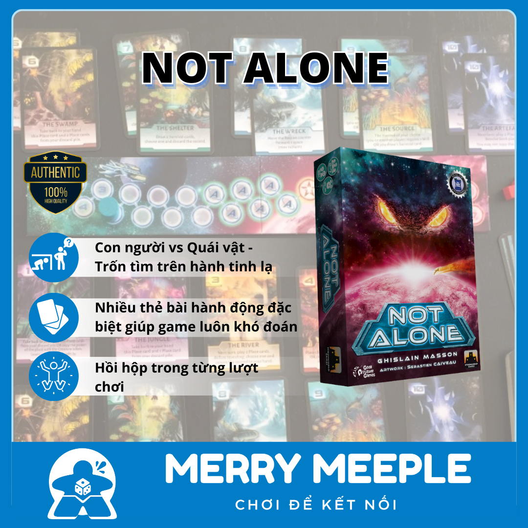 [US] Not Alone - Trò Chơi Board Game