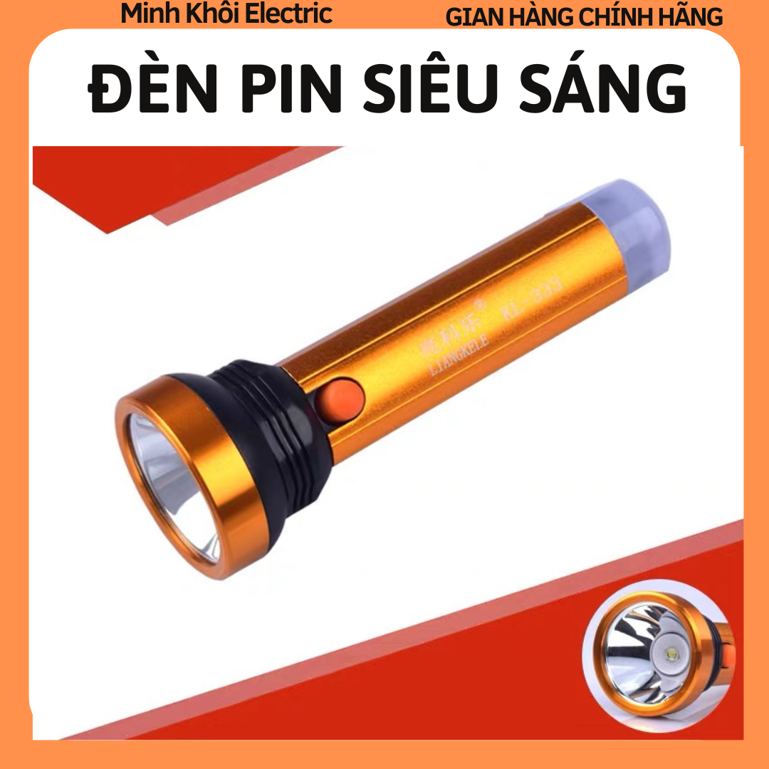 Đèn pin siêu sáng chiếu xa, đèn pin chống nước cầm tay,đèn pin cầm tay, đèn pin đa năng, đèn pin mini