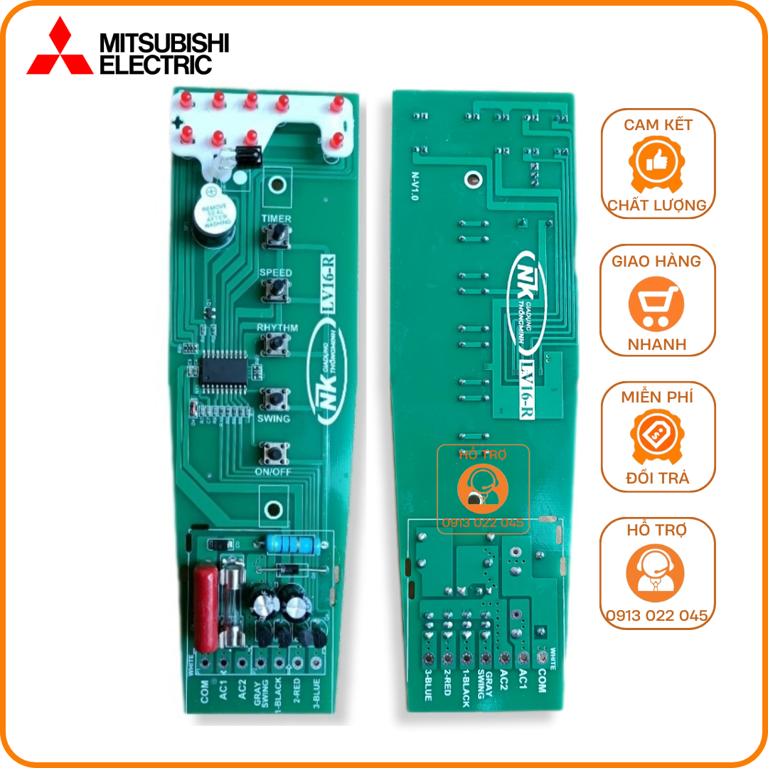 Bo mạch Quạt Cây Mitsubishi LV16.