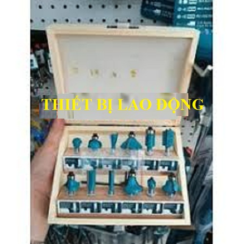 Bộ 12 mũi phay gỗ 8mm Total TACSR1121
