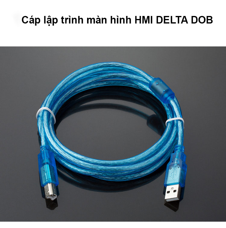 Cáp lập trình hmi delta dop