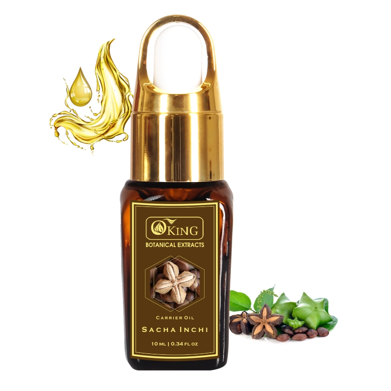 [HCM][Size dùng thử] Dầu Sachi nguyên chất Oking (Sacha inchi) 10ml