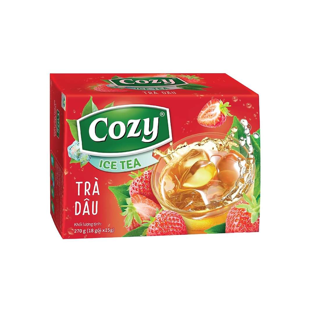 Trà hòa tan cozy vị dâu, đào