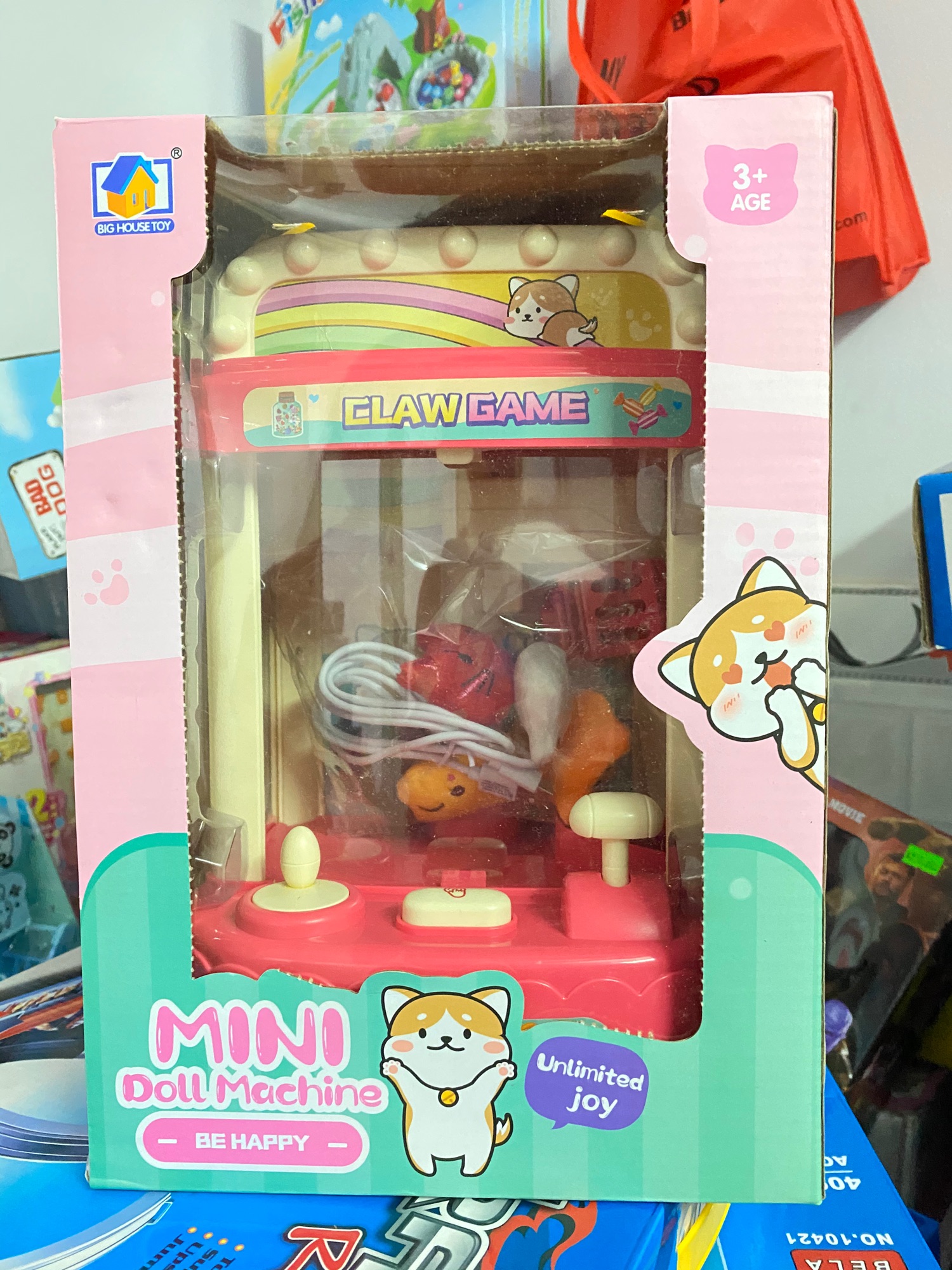 [HCM]Máy gắp thú mini kèm gấu bông mini