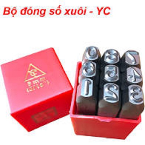 Bộ Đóng Số 4Mm Hiệu Yc (Xuôi) - Yc-602-4.0