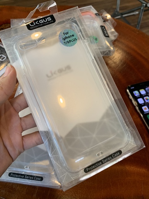 Ốp lưng iphone Lưng Nhám Viền Dẻo Likgus