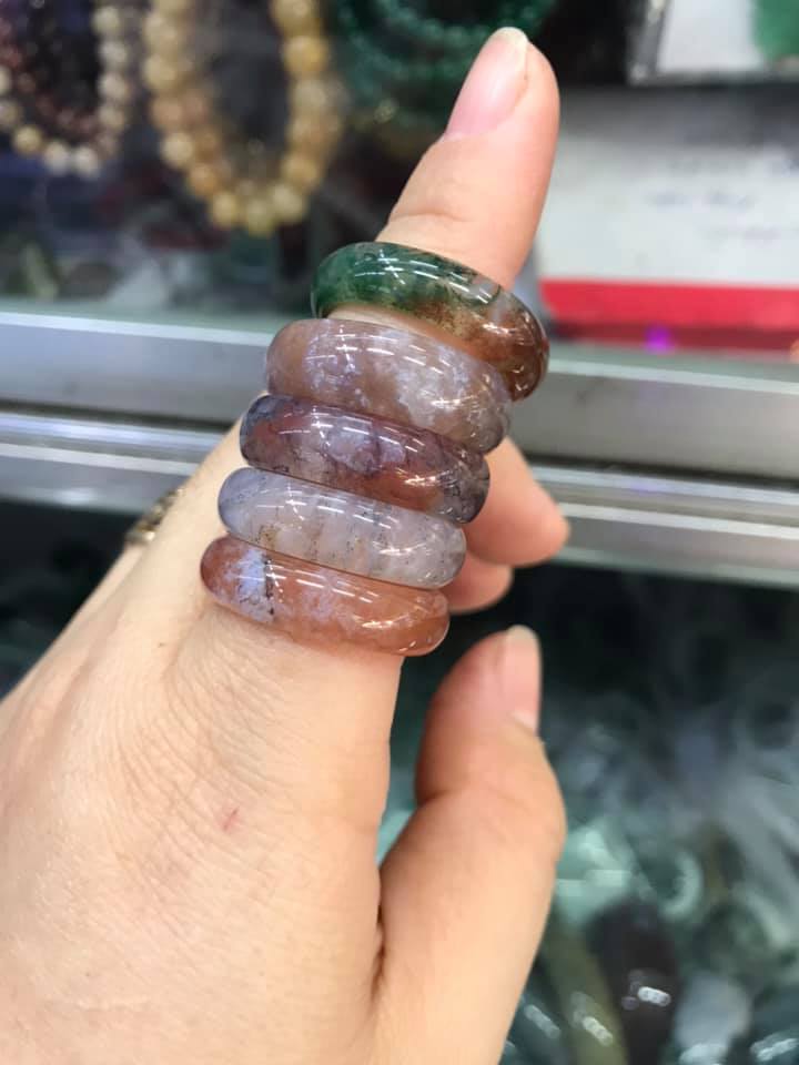 NHẪN TRƠN NGỌC BĂNG TẢO