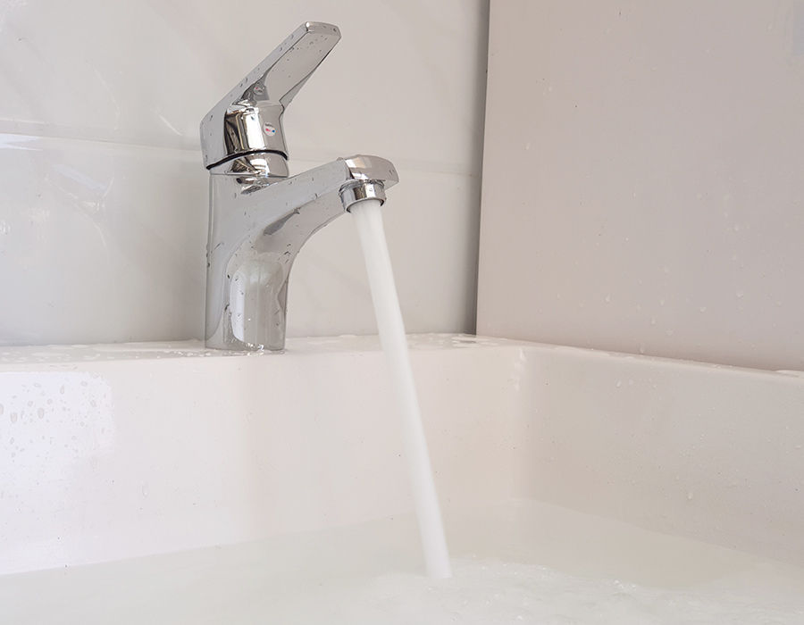 Vòi lavabo nóng lạnh Đồng mạ Chrome Eurolife EL-IRIS 02 (Trắng bạc)