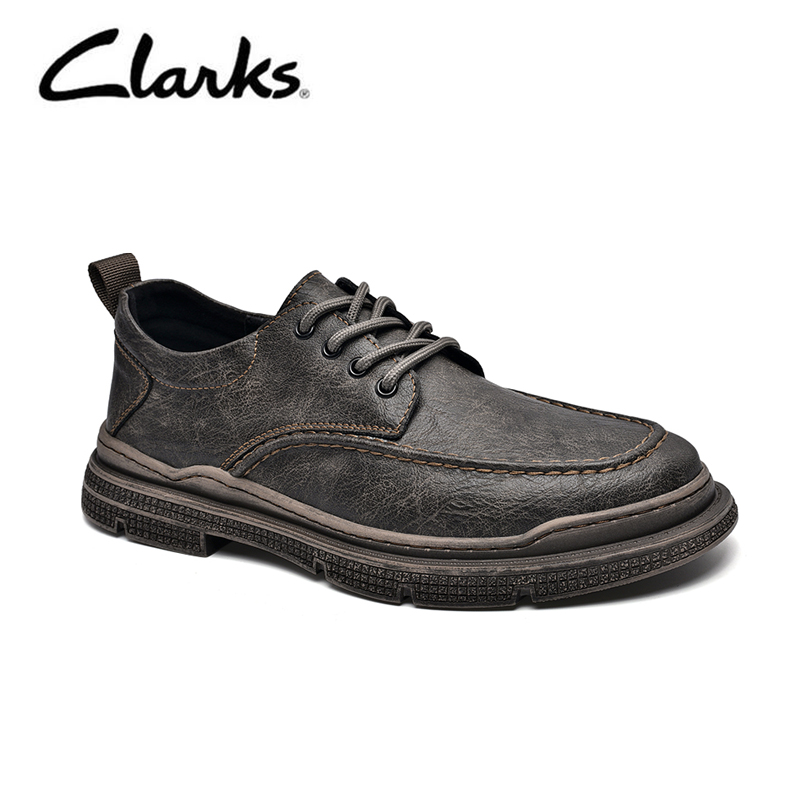 Giày Tây Da Lộn Nam Clarks_ - Durston Lace