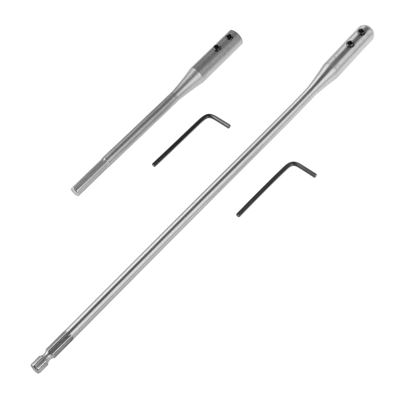 Extension Bar Set 6" 12" Hex Key Drill Bit Extension Bar Paddle Bits