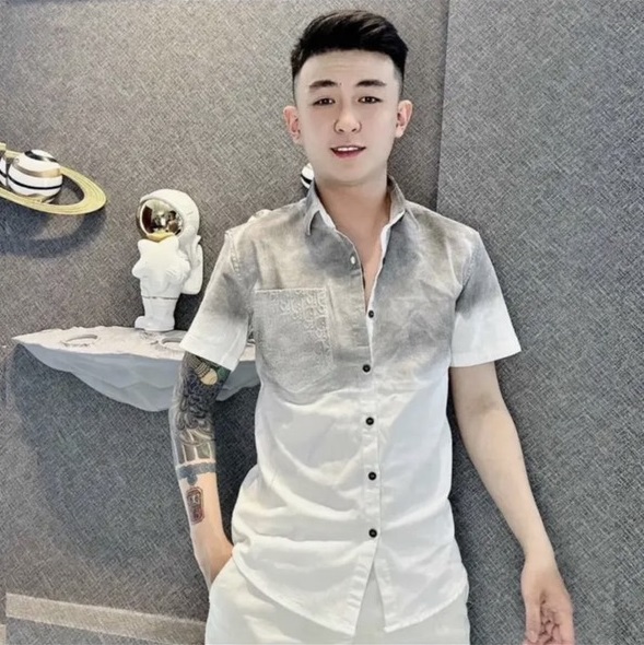 ÁO SƠ MI NAM LỤA CAO CẤP PP08 PON SHOP 2020