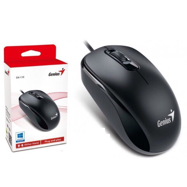 Chuột quang có dây Genius DX-120 (Màu đen)