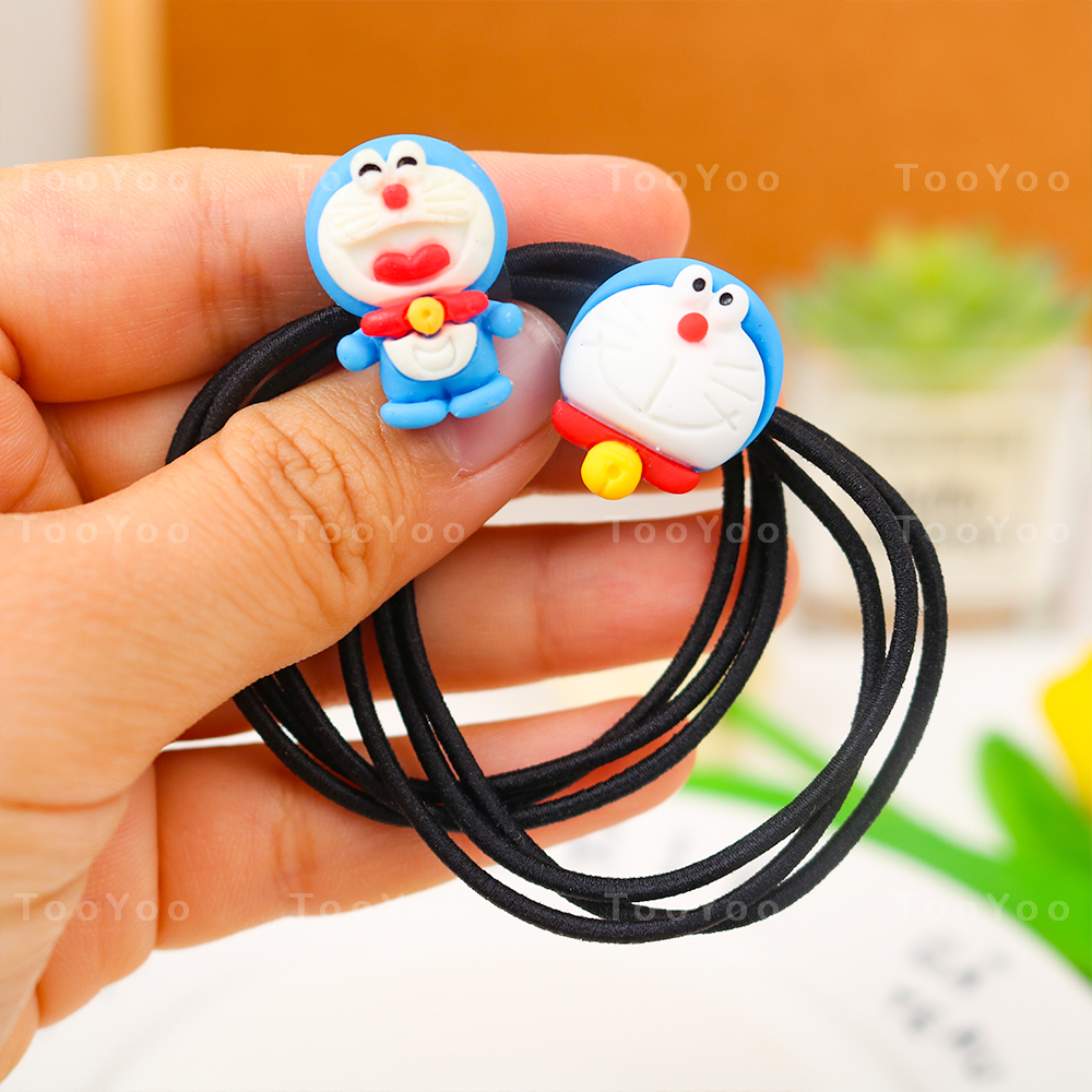 Dây chun cột tóc hình Doraemon Doremon dễ thương cute TooYoo BK00067