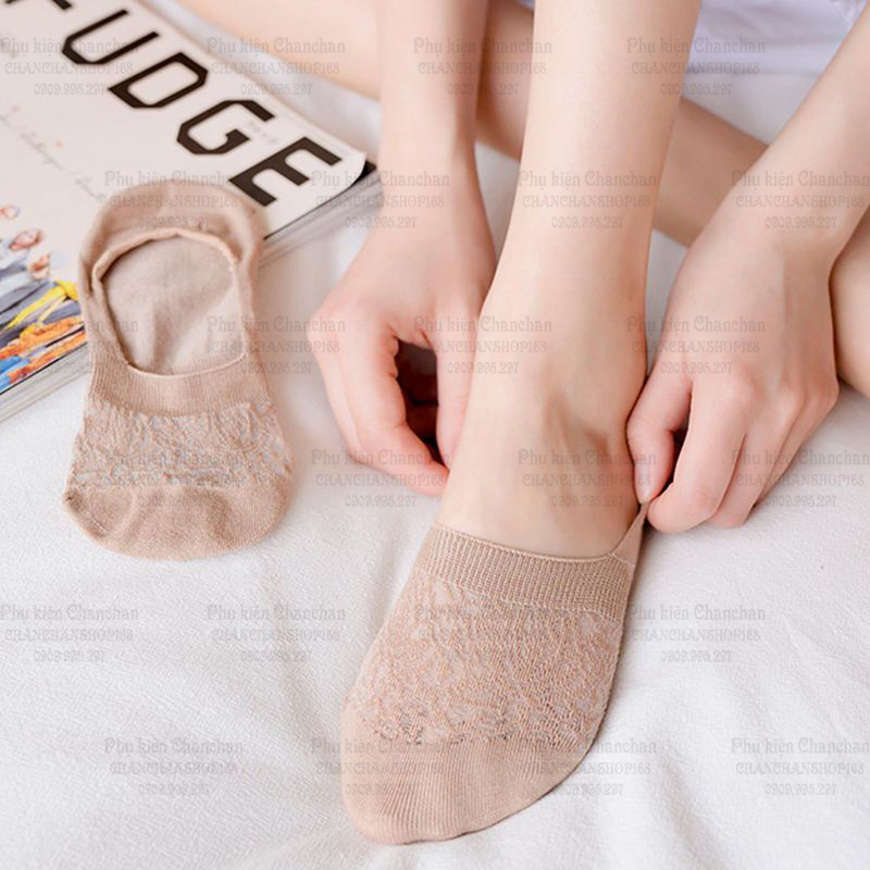 Vớ lười lưới ren sz Nữ - Mua 3 giảm 5%