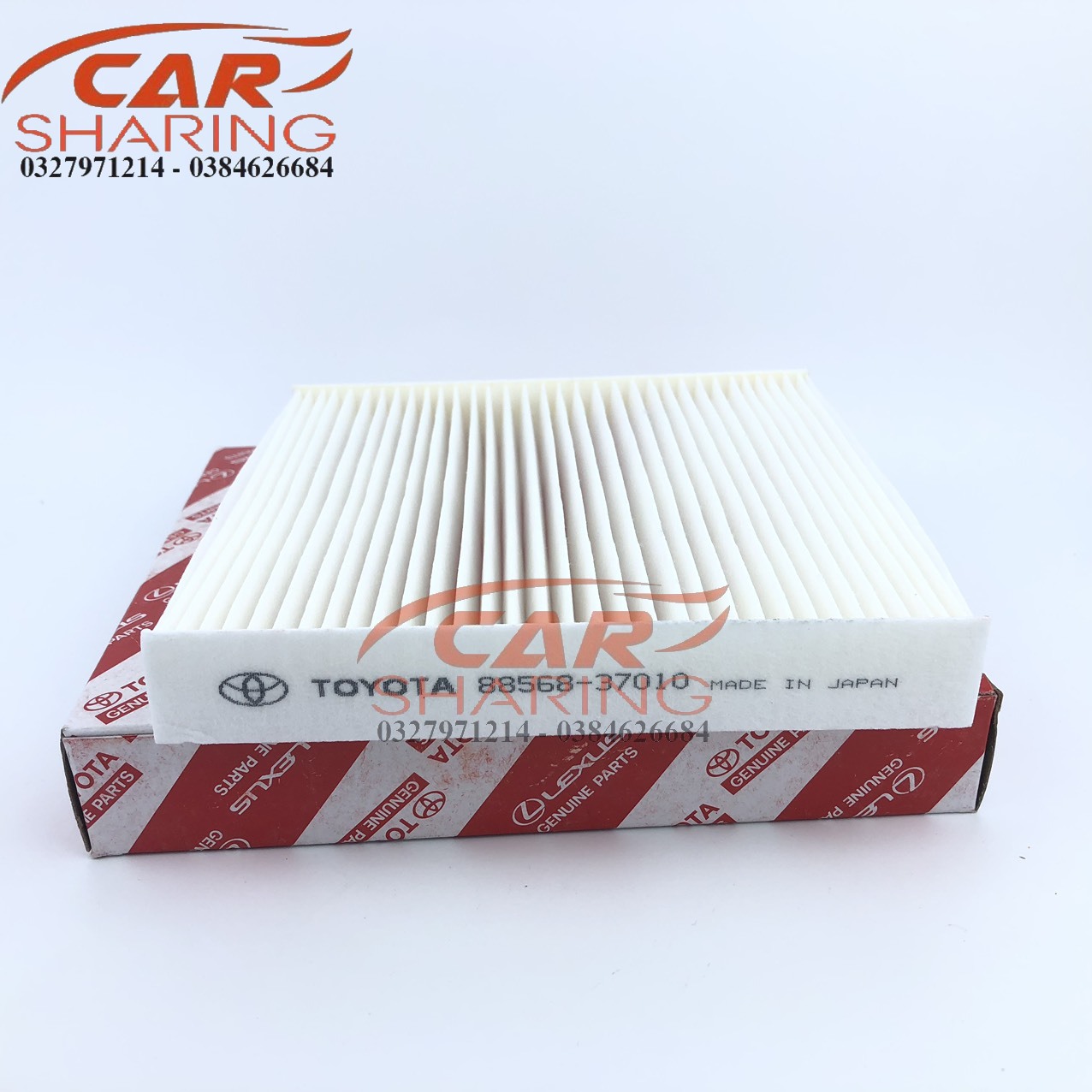 Lọc gió điều hòa , động cơ, lọc nhớt  TOYOTA WIGO - Mã SP : 88568-37010 ,17801-BZ130