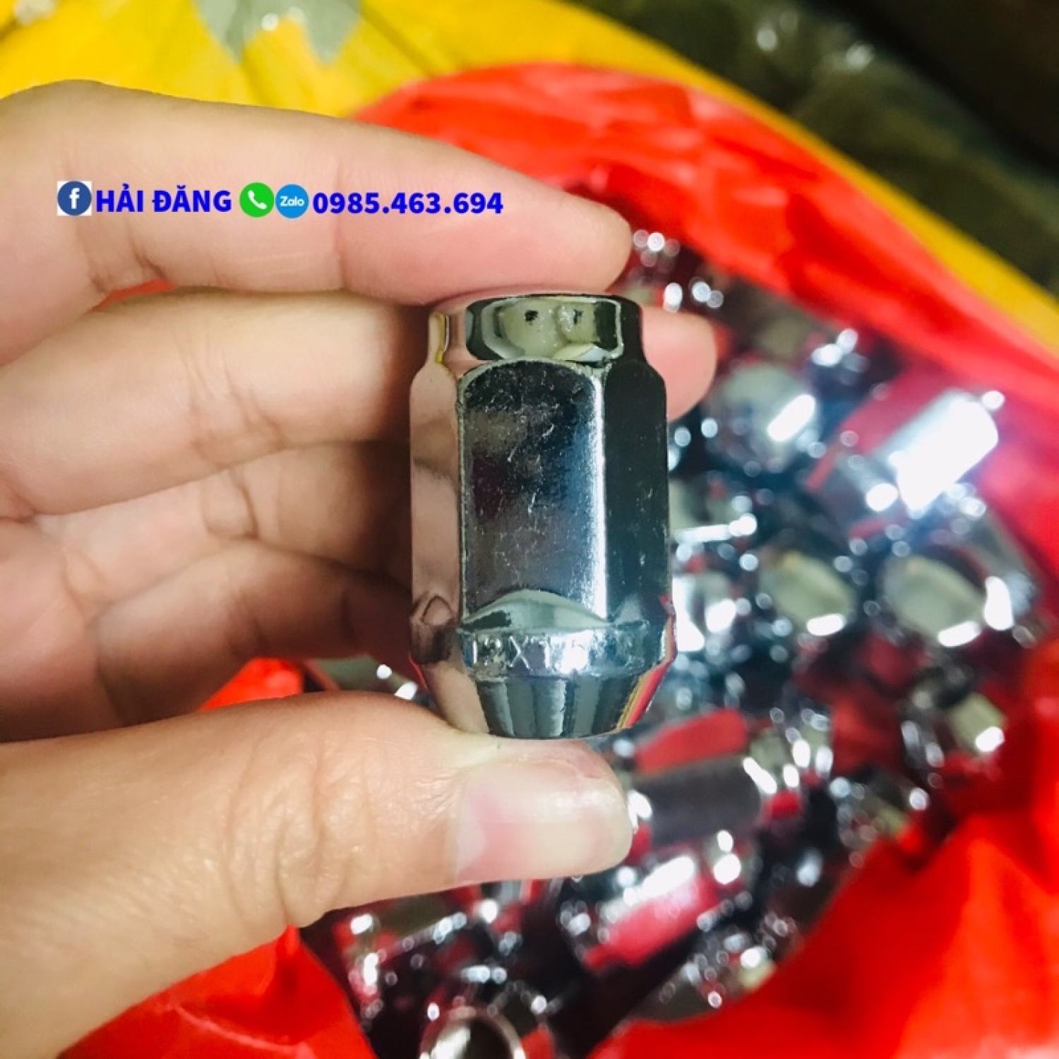 Ốc lốp bánh xe, Ốc tắc kê, Ê cu mâm xe Ford, bán tải Ford Ranger, Mazda BT50 hàng đúc khối