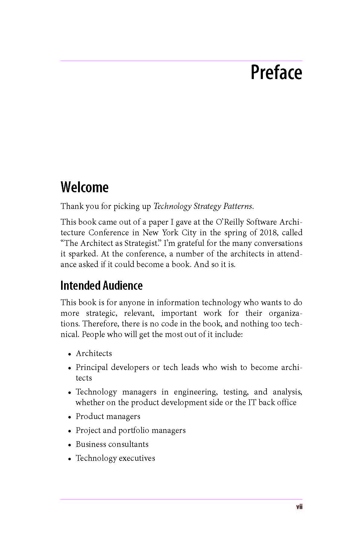 Technology Strategy Patterns