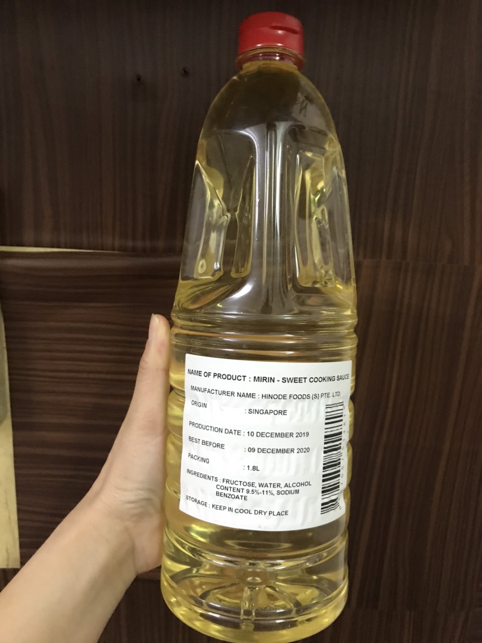 Nước xốt Mirin KING JOZO - 1.8L