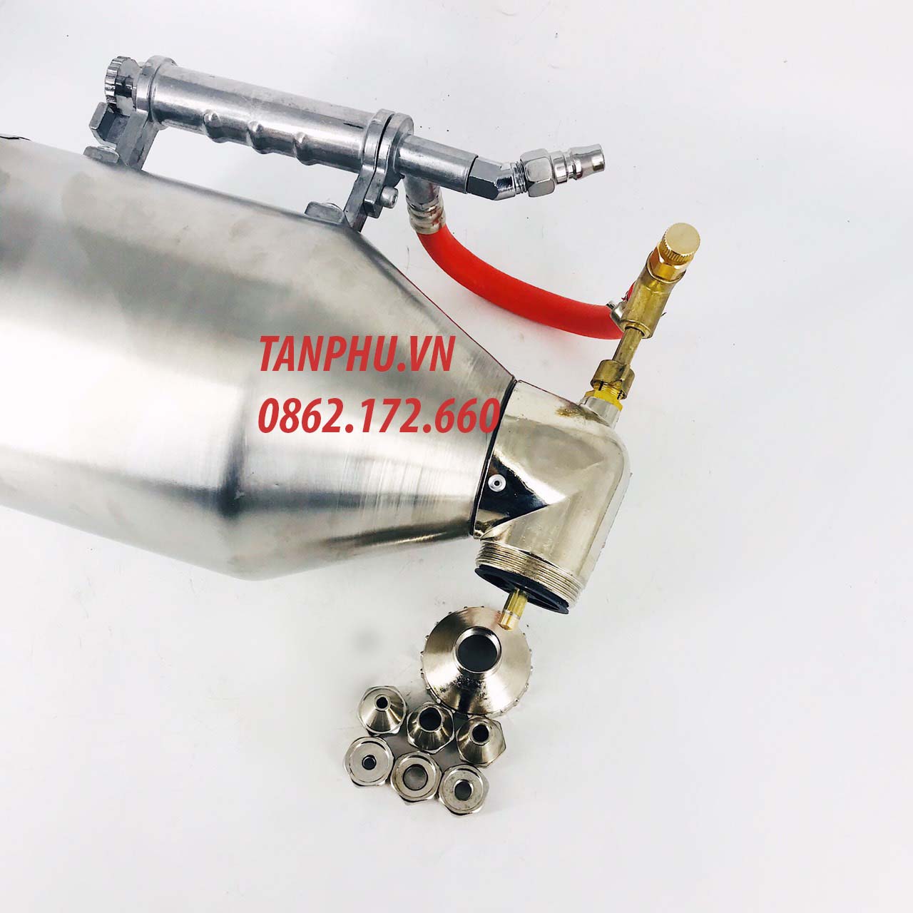 [HCM]MÁY HƠI PHUN GẤM GAI BÌNH INOX NHẤN 9511A