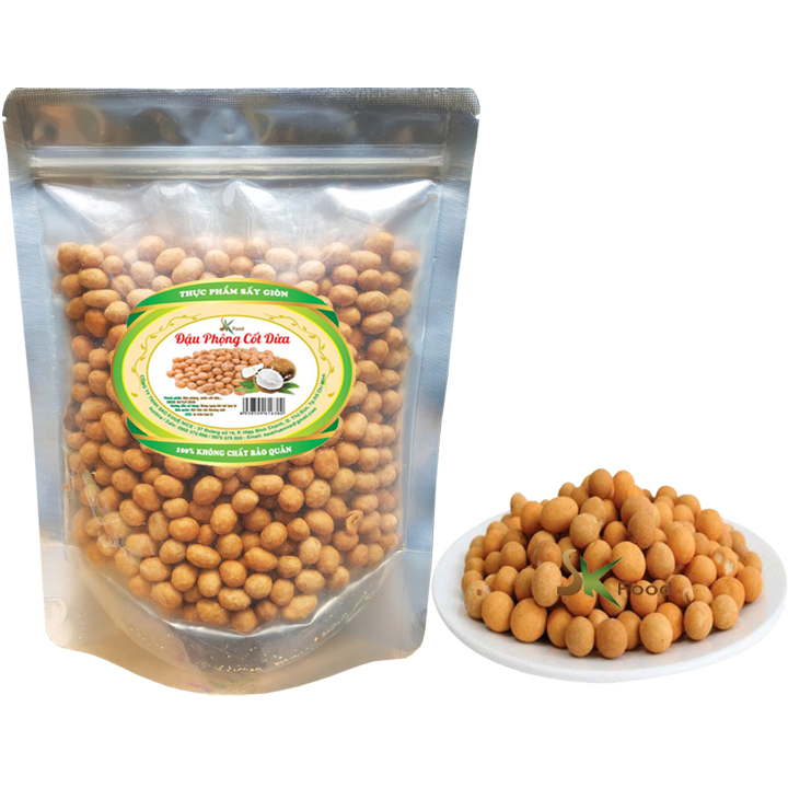 500g đậu phộng da cá cốt dừa SK FOOD
