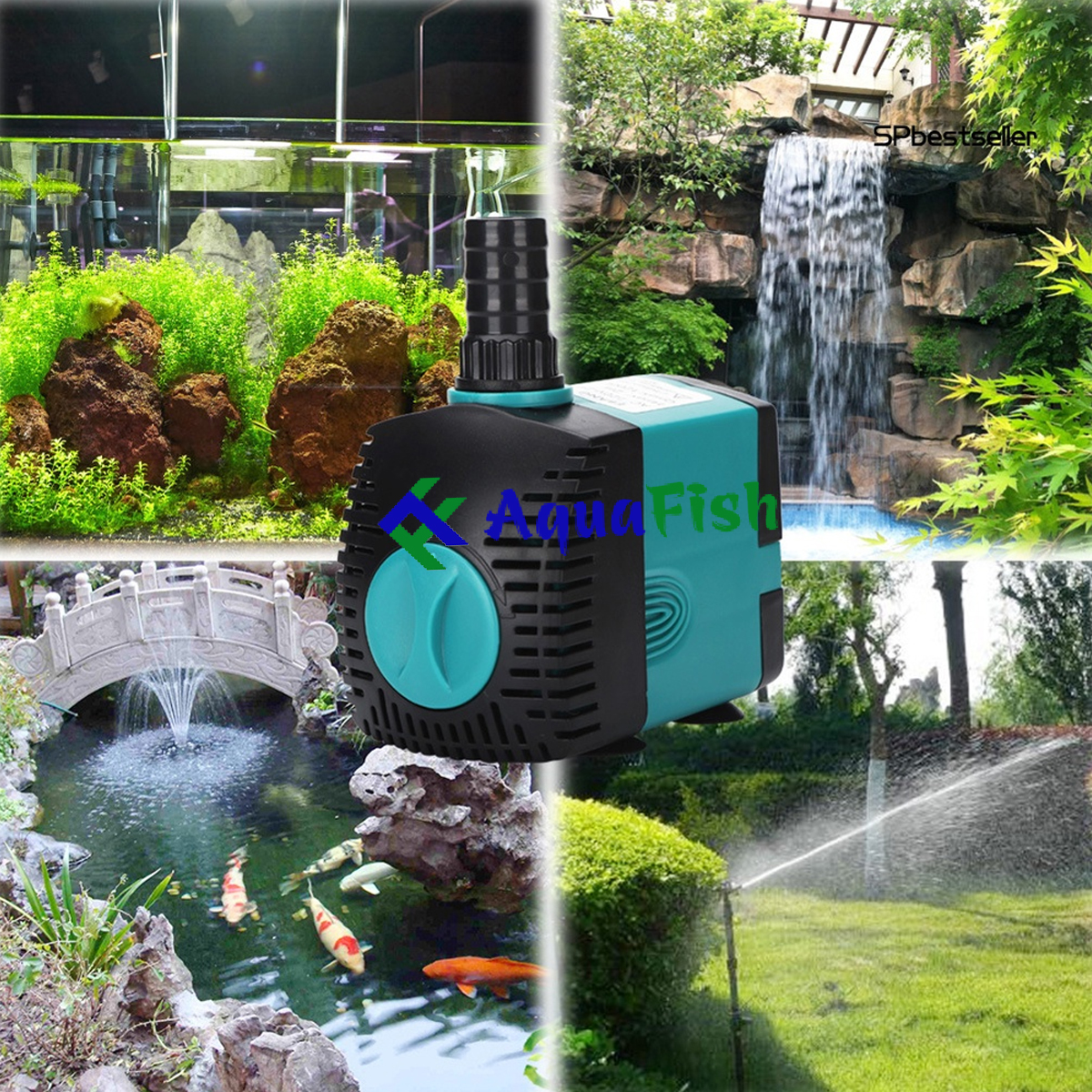 Máy bơm nước bể cá EBANG EB 301 đến 308 (máy bơm nước chạy êm, tiết kiệm điện và rất khỏe)