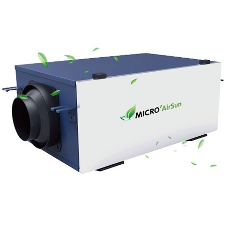 Máy cấp khí tươi tích hợp bộ lọc không khí micro airsun ree-s25a-a