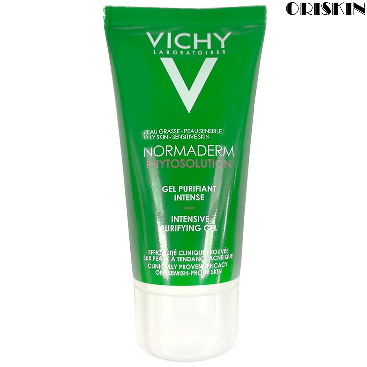 Vichy Sữa Rửa Mặt Dạng Gel Giúp Làm Sạch Sâu, Giảm Bã Nhờn Trên Da Normaderm Phytosolution Intensive Purifying Gel 50ml