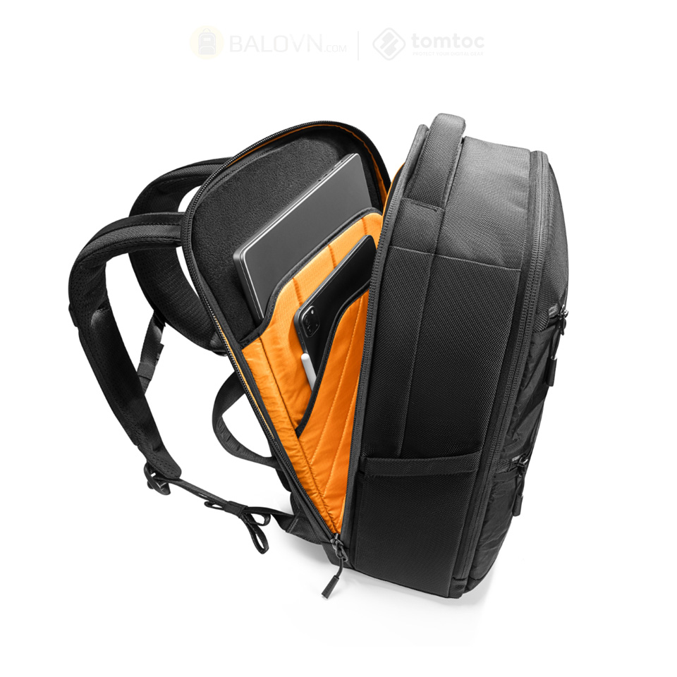 Balo Tomtoc H73E1D1 / H73E2D1 X-PAC Techpack for Ultrabook 13"14"15"16" Black