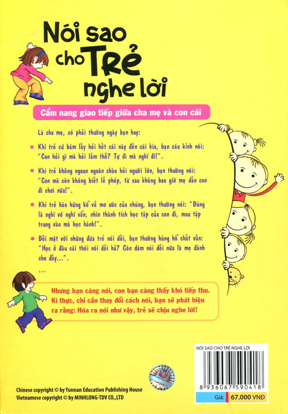 Sách Nói Sao Cho Trẻ Nghe Lời
