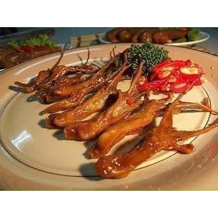 Lưỡi Vịt khay 1kg net 7 (giao Hỏa tốc tphcm)