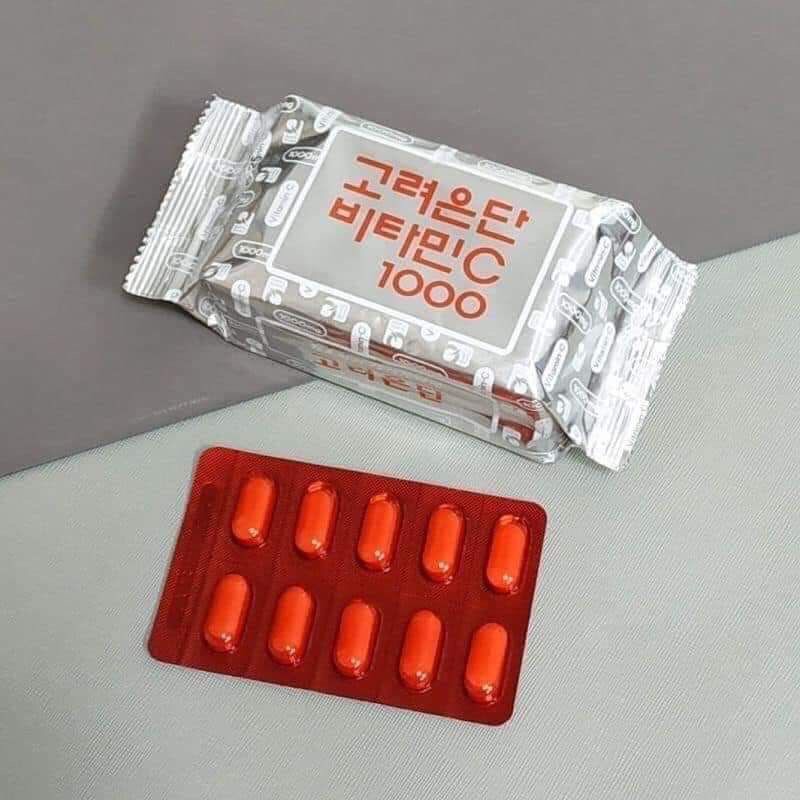 Vỉ Uống Vitamin C Eundan