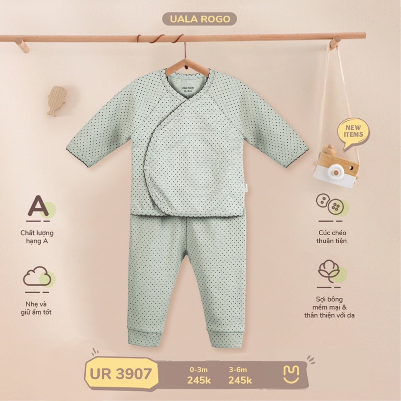 Bộ Quần Áo Sơ Sinh Ualarogo Ur 3907