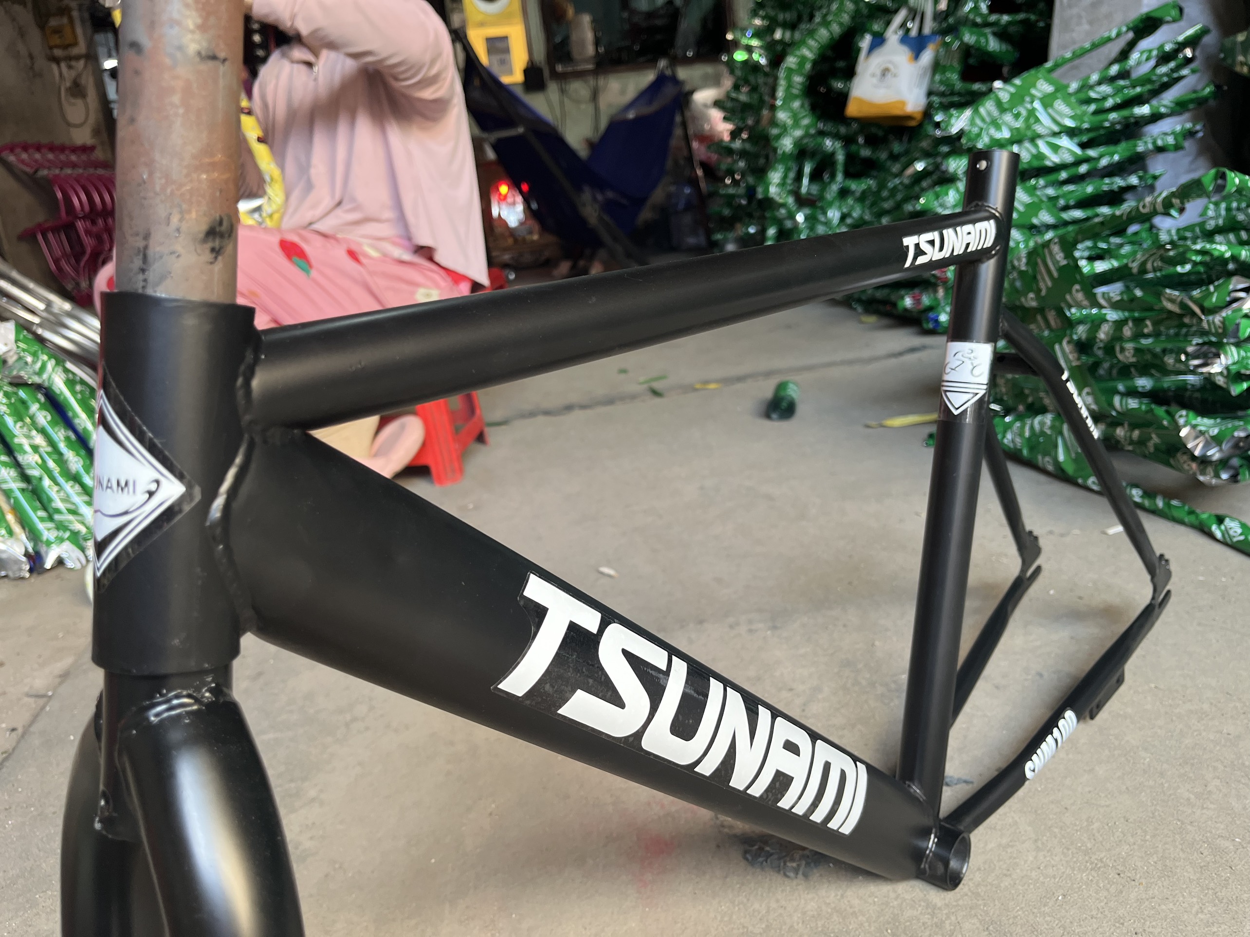 Khung xe đạp Fixed Gear