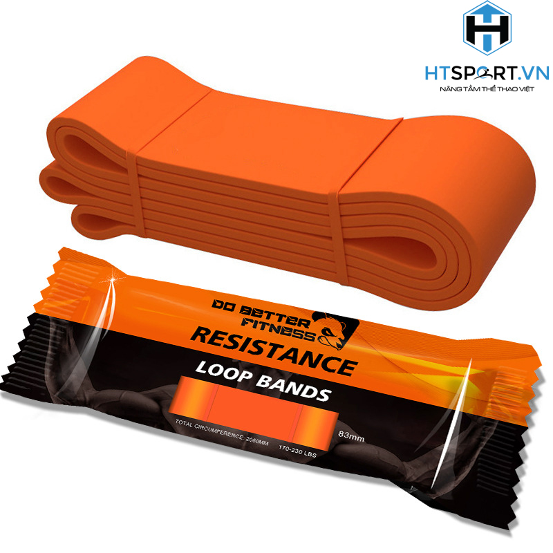 Dây Kháng Lực Dobetter, Dây Cao Su Đàn Hồi Trợ Lực Power Band Cao Cấp  Dobetter Chính Hãng Tập Gym Thể Hình Tại Nhà