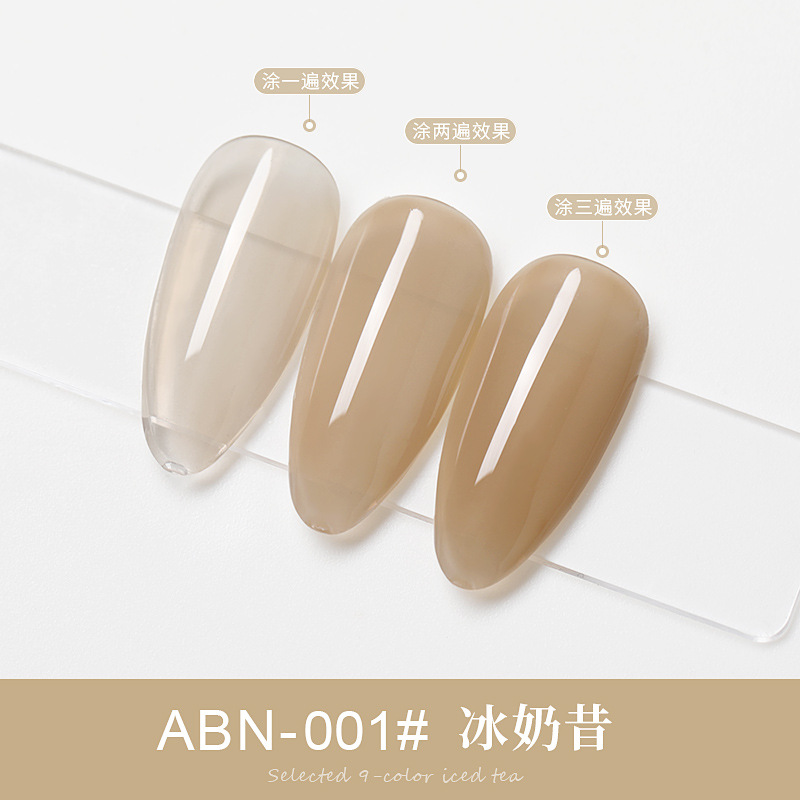 Sơn gel as thạch mã abn | chai đỏ 15ml