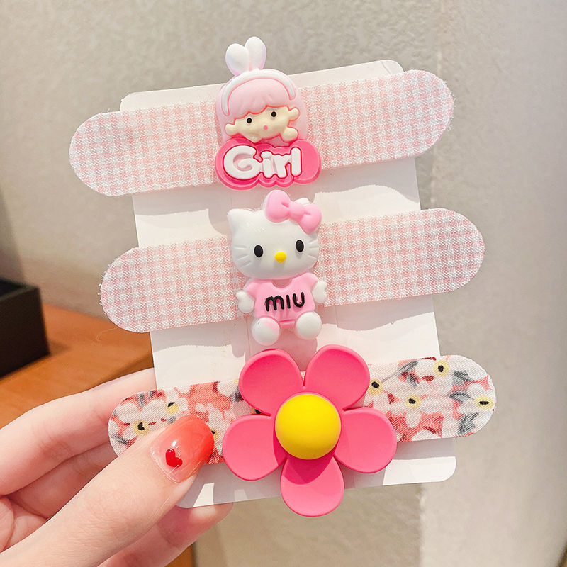 Set 3 miếng dán tóc mái